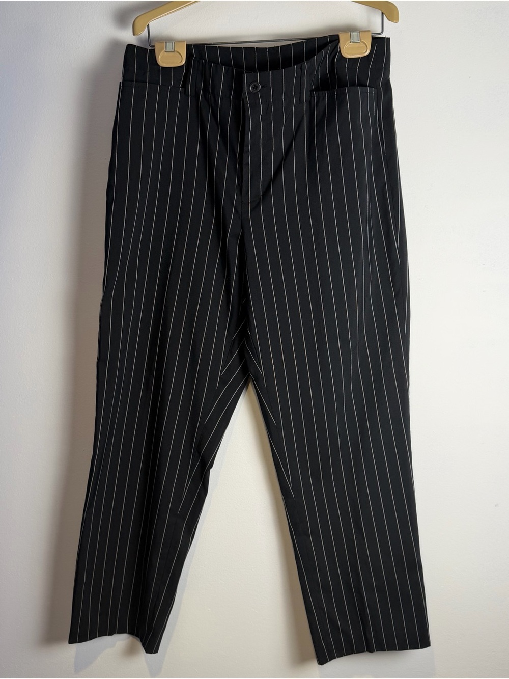 Lauren Ralph Lauren Black with White Pinstripe Trousers